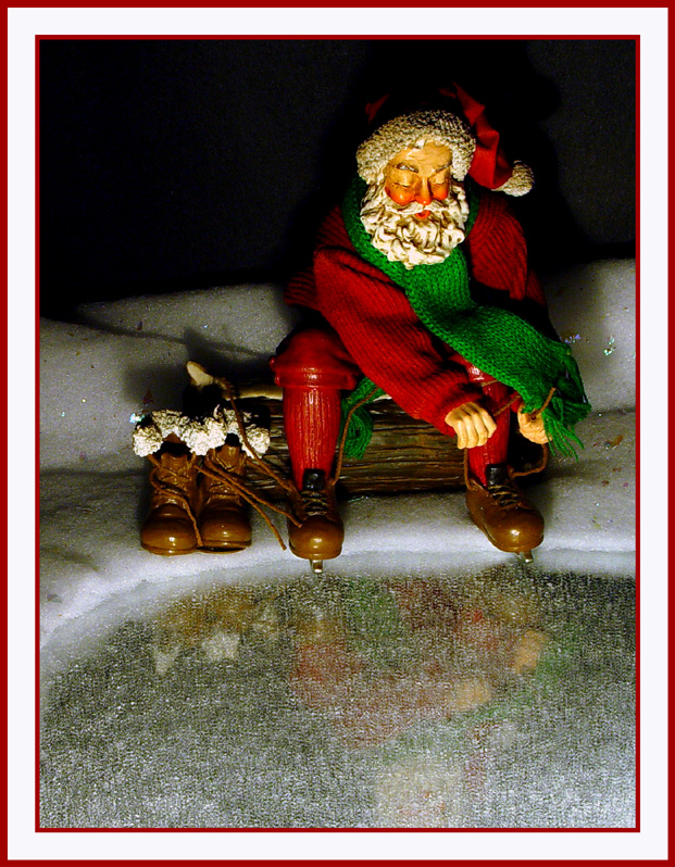 Santas Midnight Skate<br>by Deb
