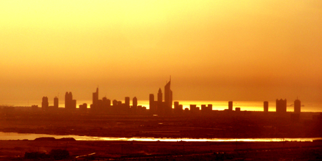 dubai sunset