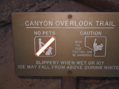 Do not fall off, and hit your butt on the edge