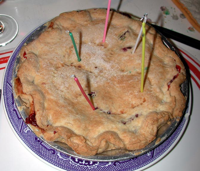 Days Birthday Pie