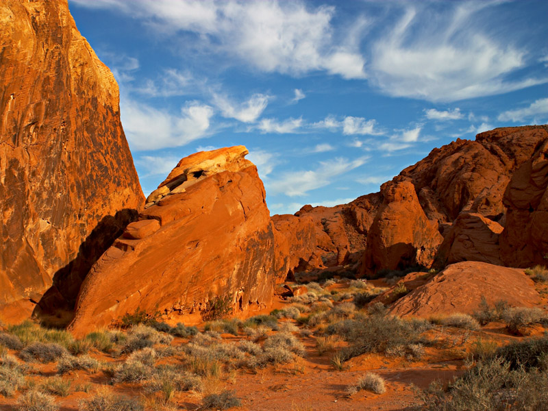 Red Rocks and Path