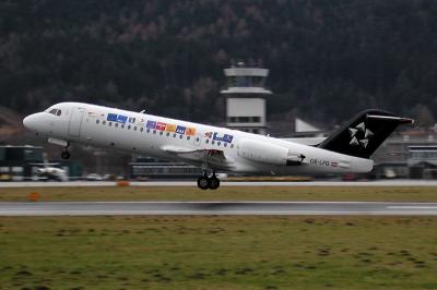 OE-LFG Stadt Innsbruck in Star Alliance livery