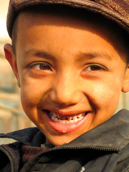 Boy with hat