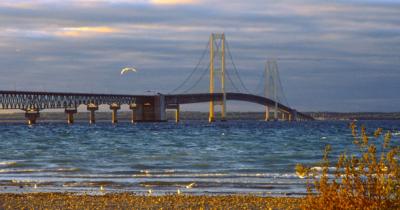 5-Mi. Long Mackinac Bridge, Michigan