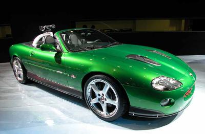 James Bond Car - Jaguar (bad guy's car) - Taken at the 2003 LA Auto Show