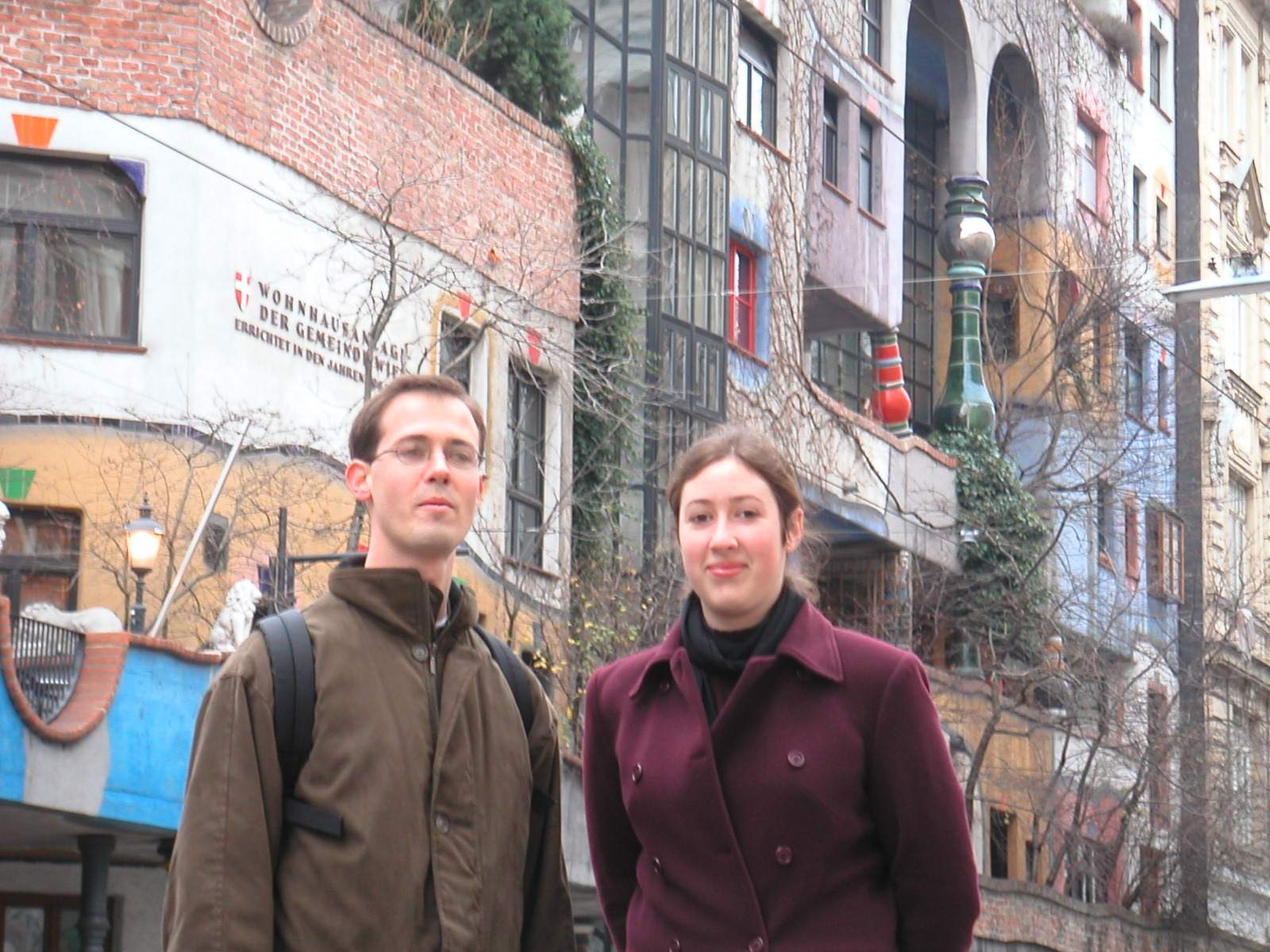 HundertWasserHouseAndBenAndCara02.JPG