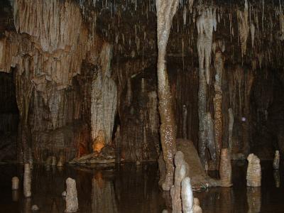 Pillars of time, Meramec Caverns, St.Louis
