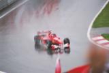 Schumacher in the rain.