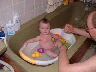 Just chillin' in the bath