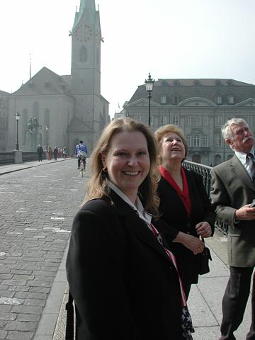 03/15/2002 - Graduation, Birgit, Christel, Edi