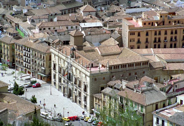 View of Plaza Nuevo, Granada