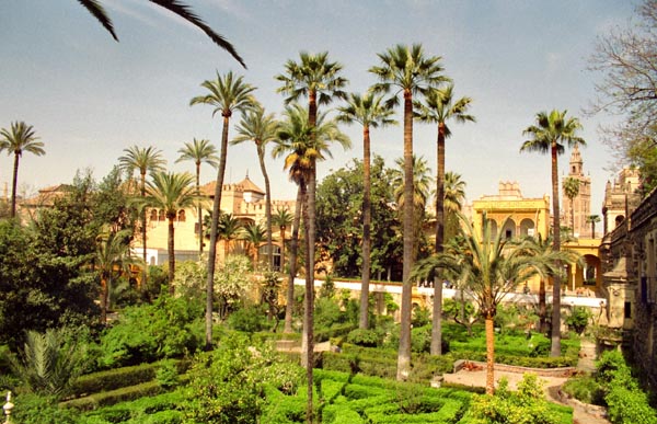Jardines del Alacazar, Seville