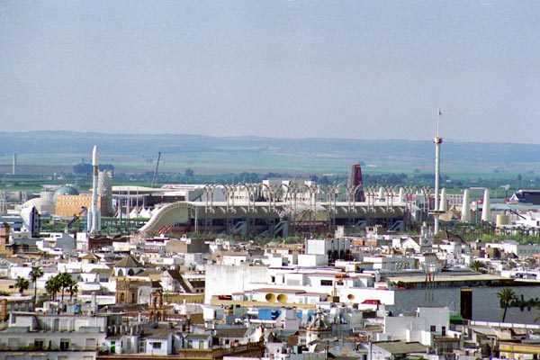 View of the Seville World's Fair, 1992