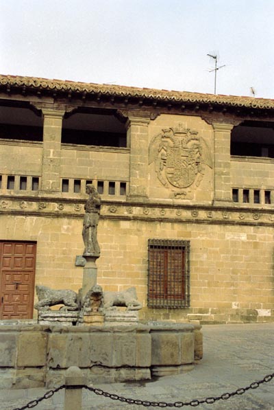 Parador of Ubeda, a 16th Century palace, now a hotel
