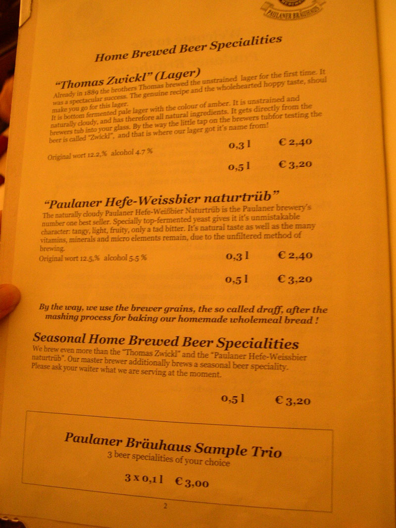 Menu for Home Brewed Beer DSCN2833.jpg