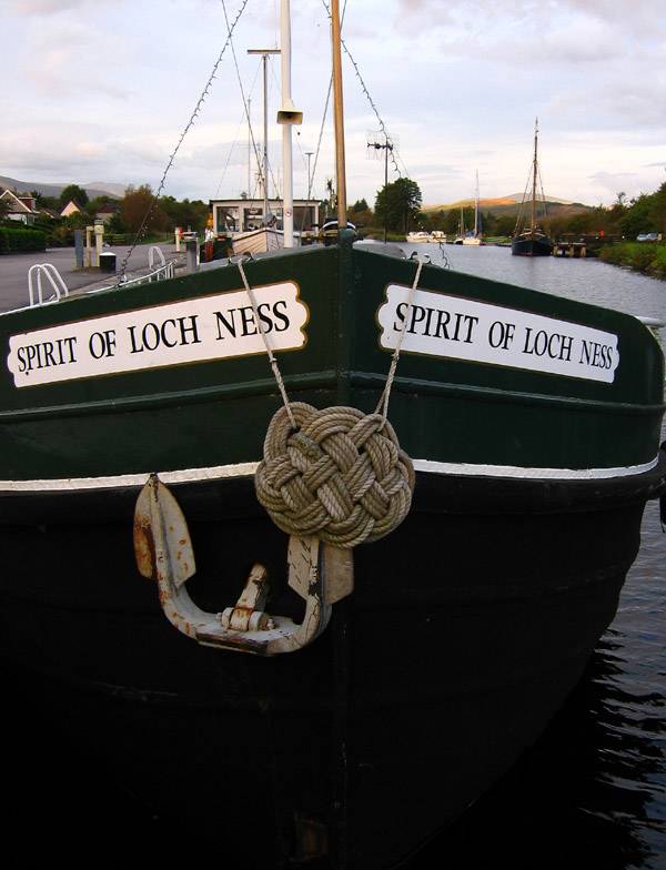 Spirit of Loch Ness prow