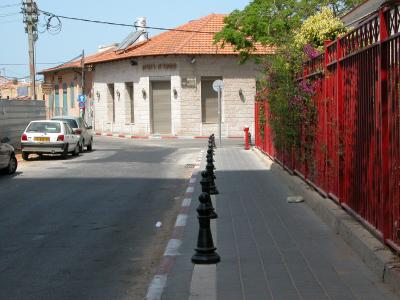 Restored street Neve Tzedek