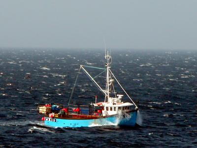 Brough of Birsay, Creel boat