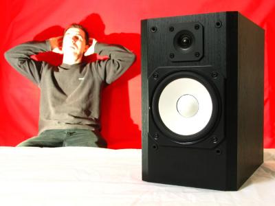 Relaxing with some music