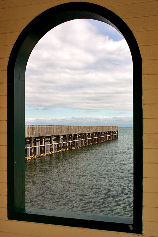 #9<br> Through the arched window (*)