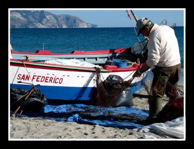 fisherman at burriana