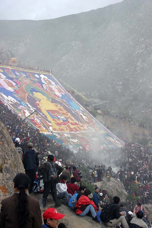 Shoton Festival Tibet
