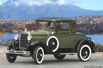 1931 Model A  Ford DeLuxe Coupe