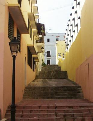 Old San Juan alley