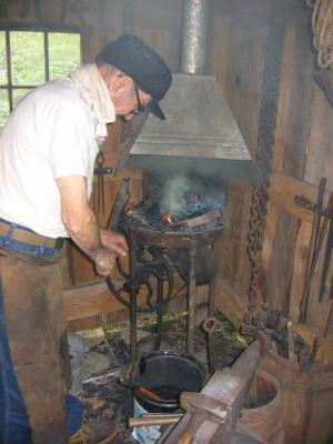 Blacksmith At Work