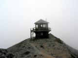 Fire Lookout amid Clouds