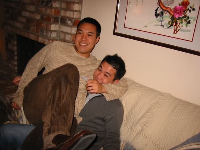 Nick and Gordo.. usual position