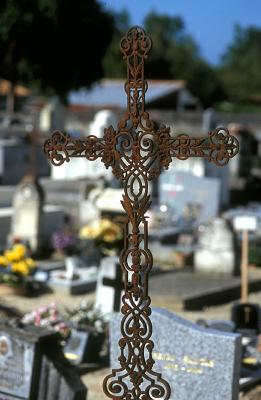 Cemetery in Saint Vivien