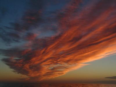 Sunset at Sea