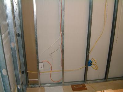 All wired and ready for drywall