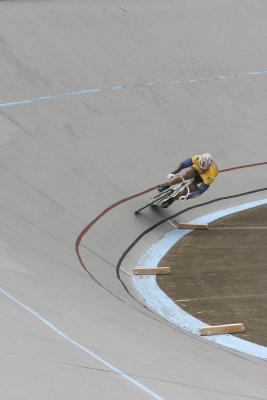 leaning into the curve