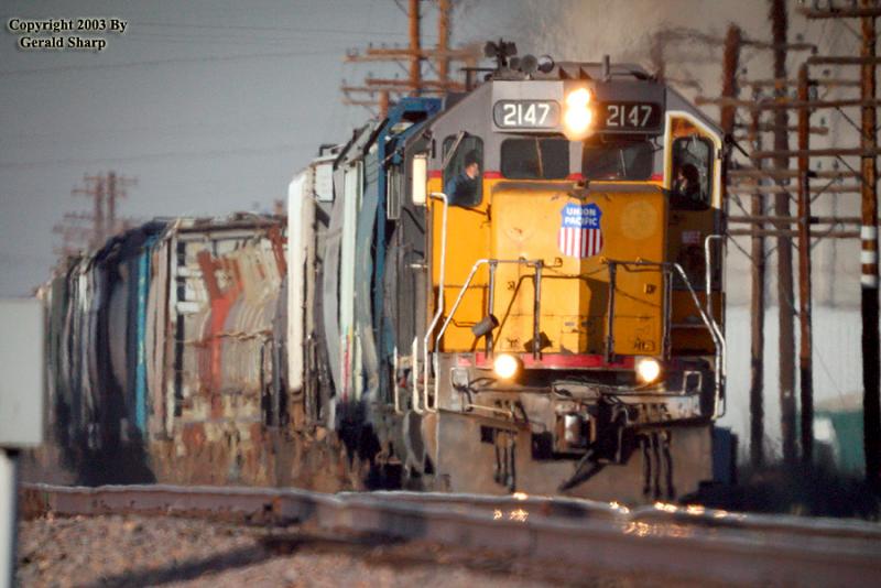 UP 2174 South At Platteville, CO