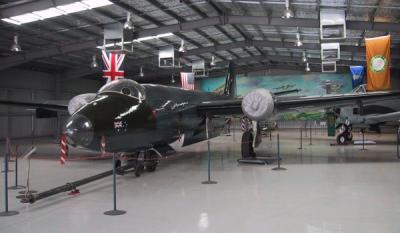 Canberra bomber.