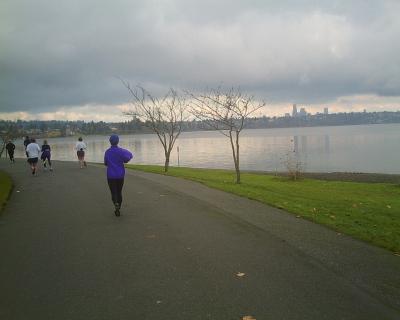 Yet another Seward Park shot with Seattle skyline in the background