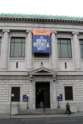 New York Historical Society Entrance