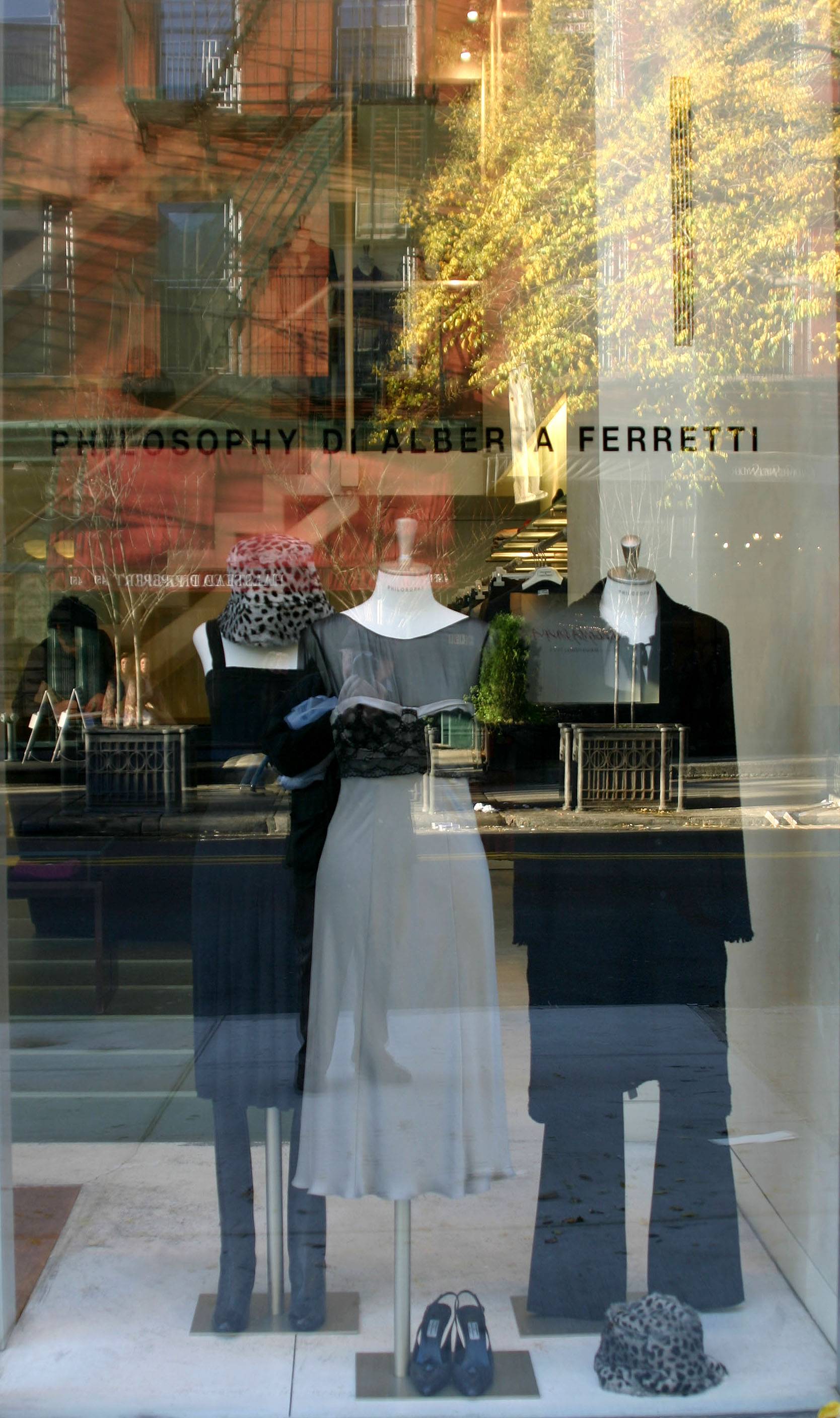 Alberta Feretti above Prince Street