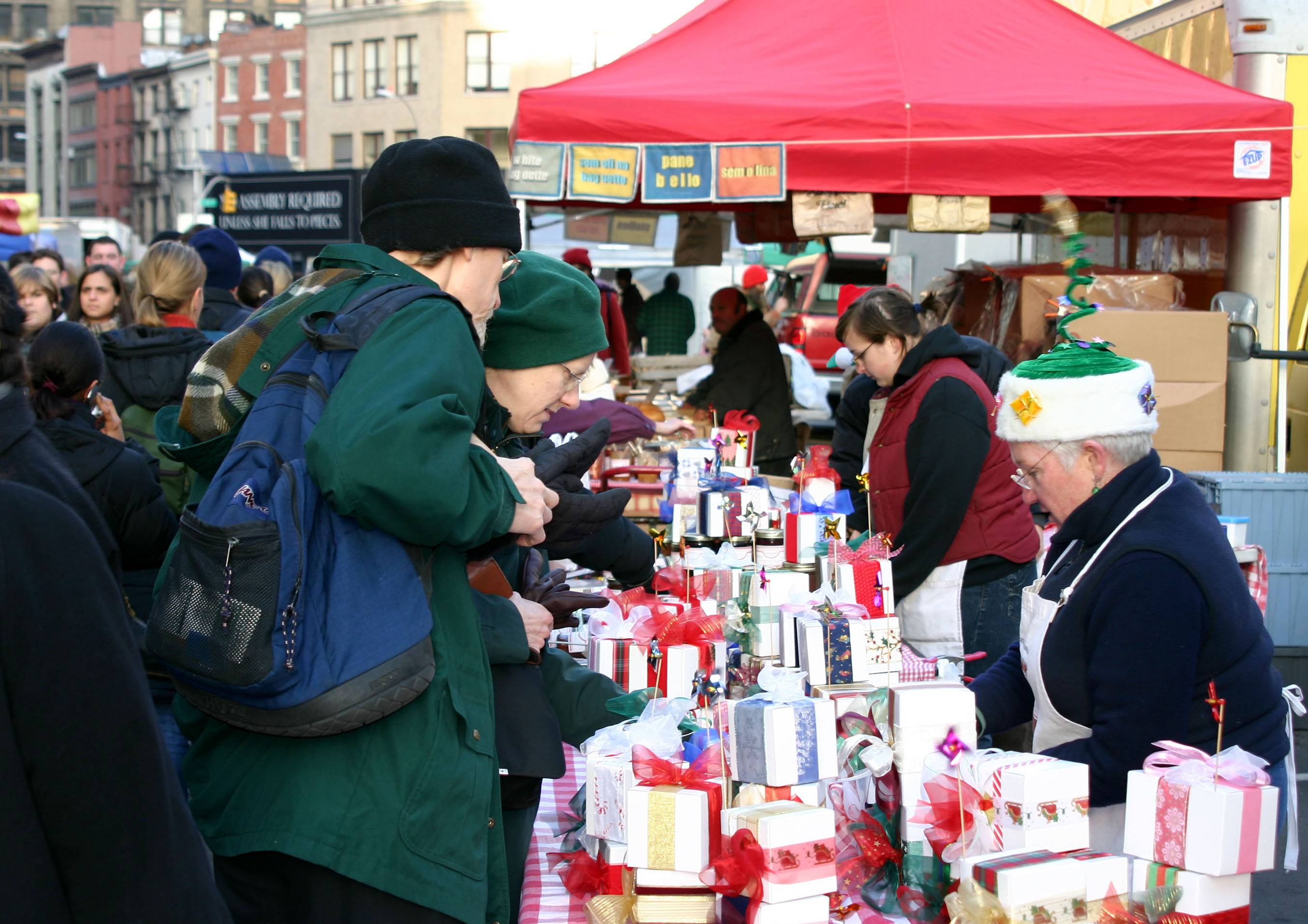 Selling Preserves at the Farmers Market