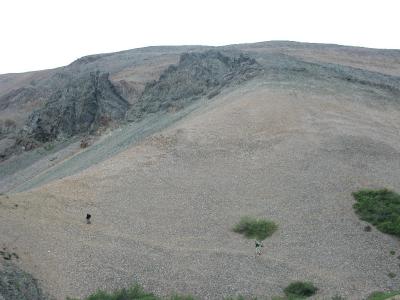 Walking through the Liparit area