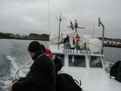 Leaving the fishery city Djupivogur