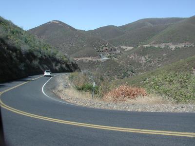 Auf dem Weg zum Yosemite Nationalpark