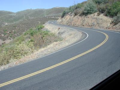 Auf dem Weg zum Yosemite Nationalpark