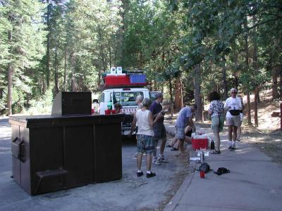 Auf dem Weg zum Yosemite Nationalpark