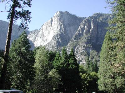 Auf dem Weg zum Yosemite Nationalpark