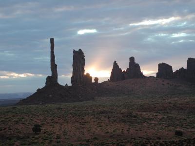 Morgens im Monument Valley