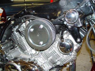 SCREAMING EAGLE/K&N AIR FILTER ASSEMBLY INSTALLED