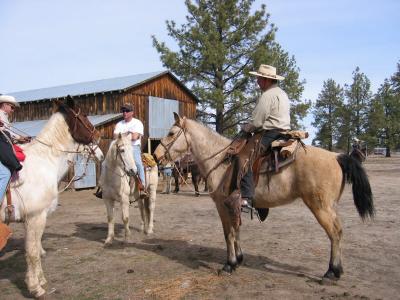 Gary on the buckskin